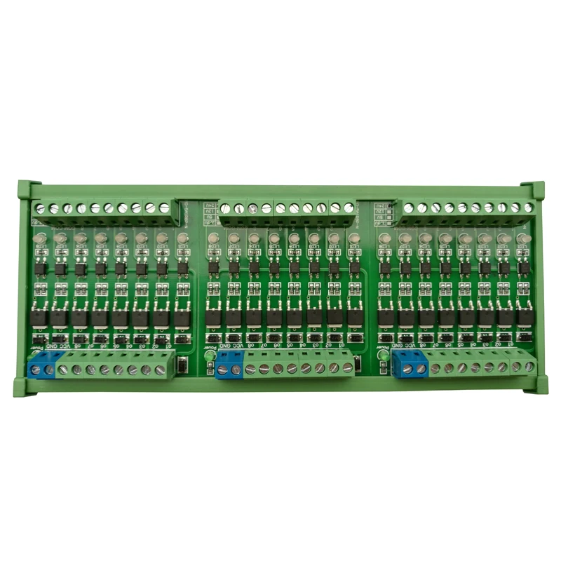 Плата усилителя выхода ПЛК 24 канала однокристальный транзисторный Контроллер