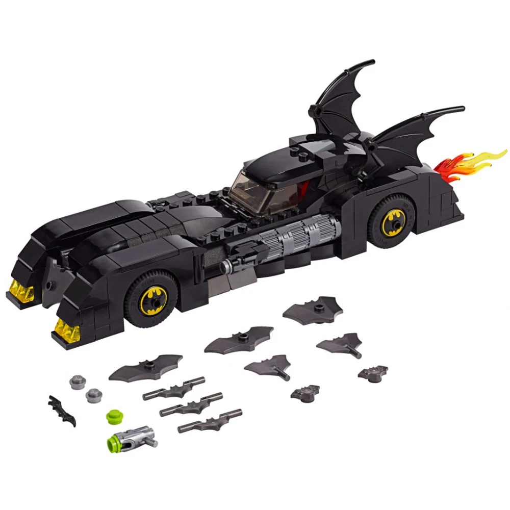 Конструктор супергерой из бэтмобиля фигурки оружия автомобиля набор