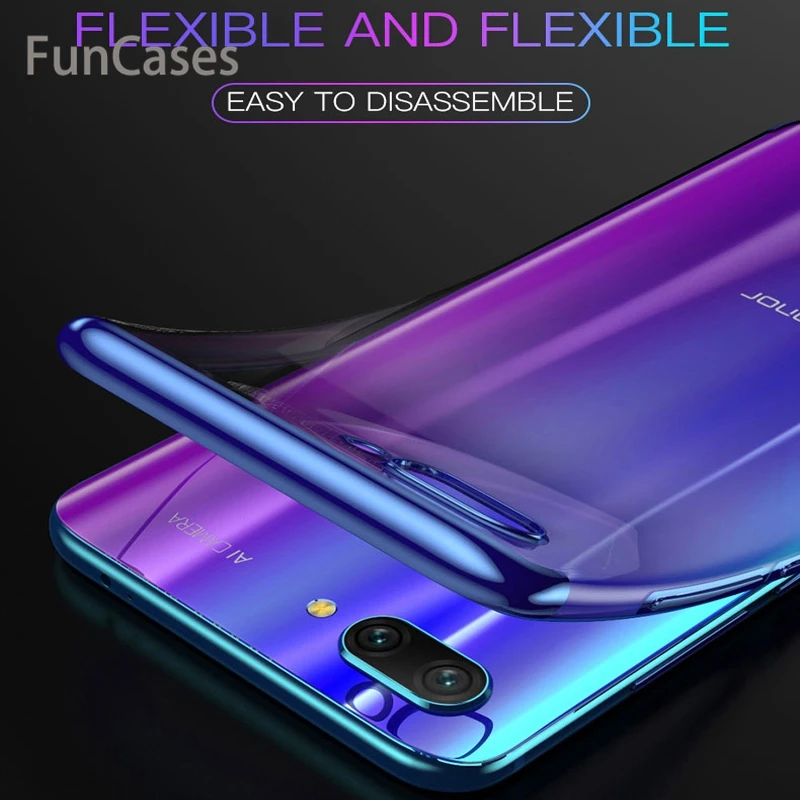 Чехол с покрытием для Honor 10 светильник 9 Lite 8 Pro 7A 7C 6C Note Play Мягкий ТПУ чехол huawei 8X 7X 8A