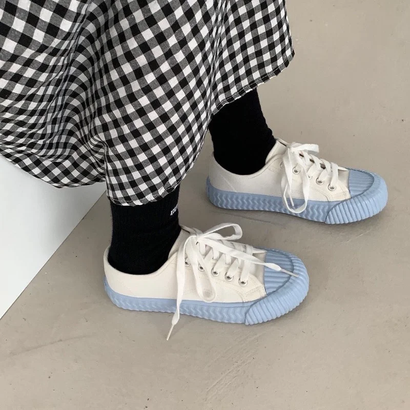 New Fashion Sneakers Women Canvas Shoes Classics Retro Style Woman Vulcanize Shoes Ladies Casual Loafers Female Student Trainers