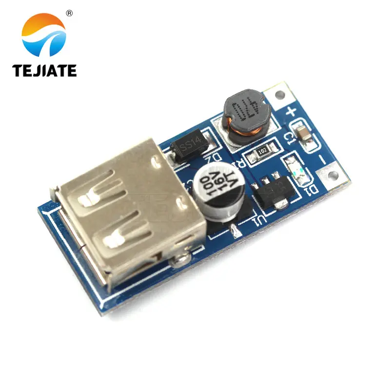 Плата модуля регулятора напряжения с регулируемым напряжением 0 9 в ~ 5 В 600 мА USB