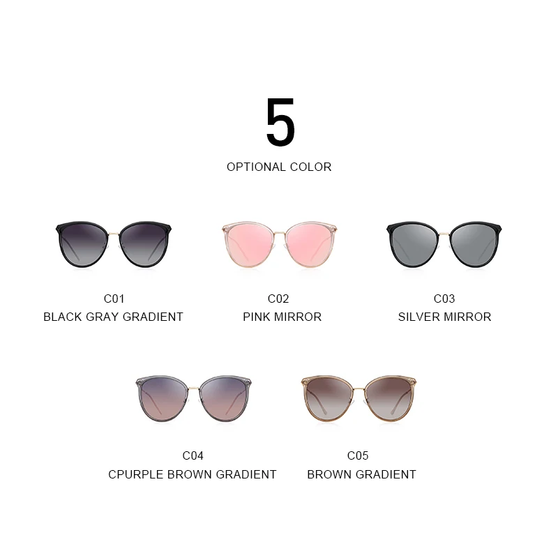 Женские солнцезащитные очки кошачий глаз MERRYS дизайнерские брендовые трендовые