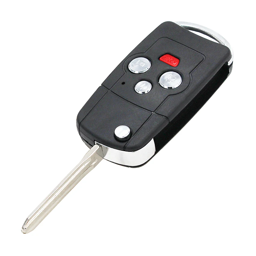 2/3/4 Кнопка складывания удаленное умный корпус для автомобильного ключа чехол