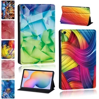 tablet case for samsung galaxy tab s6 lite p615p610 10 4 inch watercolor series protective cover free stylus