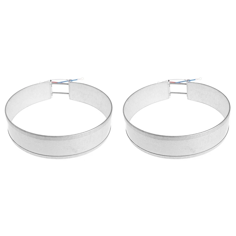 

2PCS Thin Band Heater Elements For Household Electrical Appliances Kettle Heating Ring, 150Mm & 170Mm