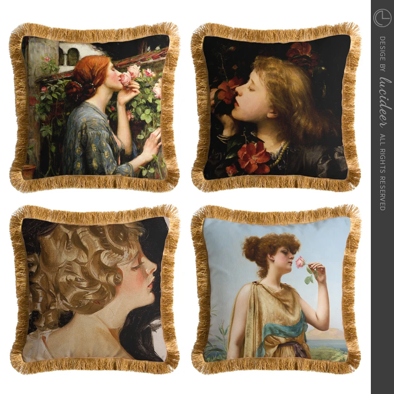 Роскошный Новый чехол для диванной подушки в гостиную|Наволочки| |