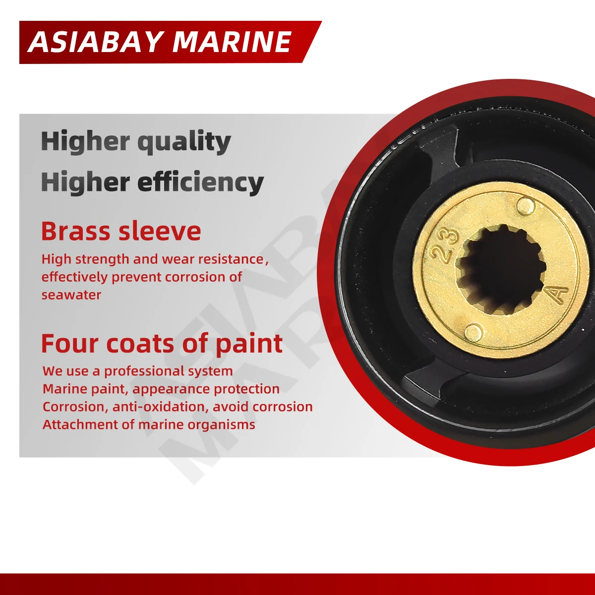 11 1/8x13 для Mercury Marine 25 30 35 40 45 50 55 60 70 лодочный винт 1/8*13 Лодочный Мотор Пропеллер 3