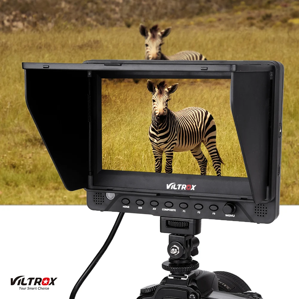 VILTROX DC 70EX 4K Porfessional 7 дюймов HD lcd клип на камеру видео монитор 1024*600 для Canon Nikon sony Pentax