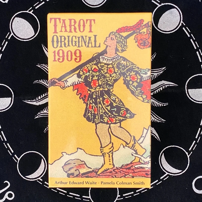 

Classical Tarot Original 1909 Cards English Version Oracle Cards for Divination Fate Beginners Tarot Deck Board Game for Adult