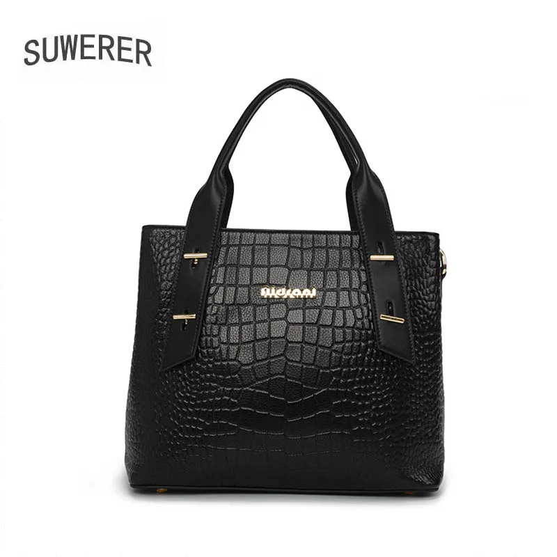 

New Women Genuine Leather Handbags high quality Women's famous brand luxury handbags women bags Designer Cowhide Shoulder bag