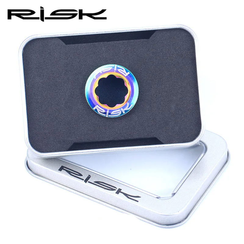 RISK M20X8mm Нижний Кронштейн бензопилы BB Cranks крышка чашки Arm болт/резьба Титан Ti Crankset крепежный болт винт