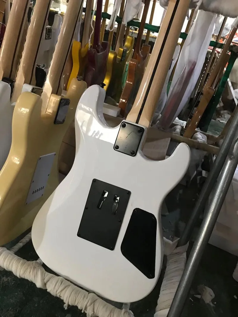 Новинка 2021 Высококачественная электрическая гитара vibrato для левой руки черная