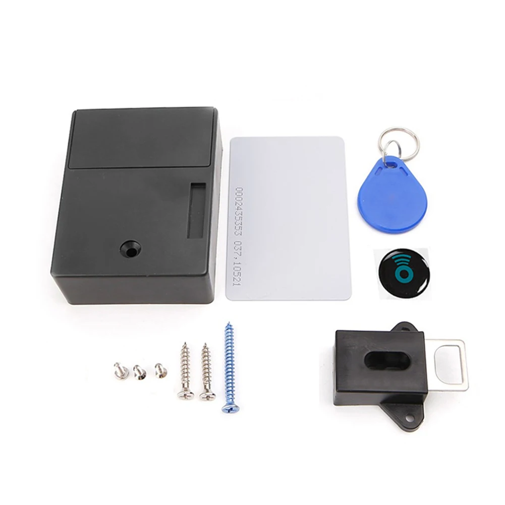 

Electronic Cabinet Lock RFID Locks For Cabinets Hidden DIY Lock Electronic Cabinet Smart Lock IC Card For Dropshipping