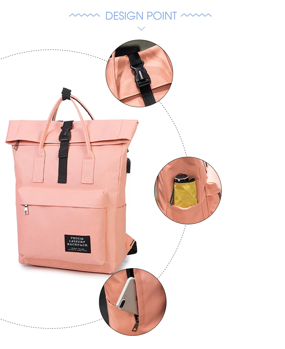 TTOU Fashion Backpack Women Leisure Back Pack Korean Ladies Knapsack Casual Travel Bags School Girls Classic Bagpack Laptop bag