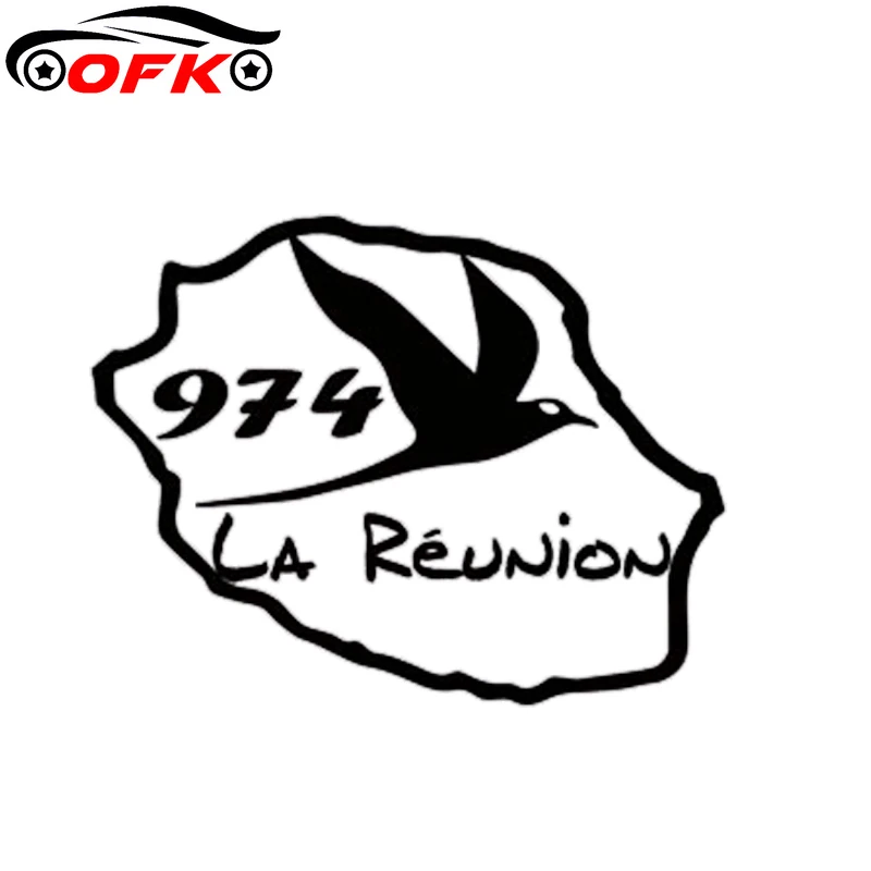 OFK 974 наклейка на хвост автомобиля с изображением острова собрания | Автомобили и