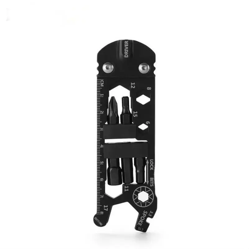 16 In 1 EDC Kit Outdoor Bicycle Activity Spanner Multifunctional Combination Tool Wrench Screwdriver Repairing Set | Инструменты