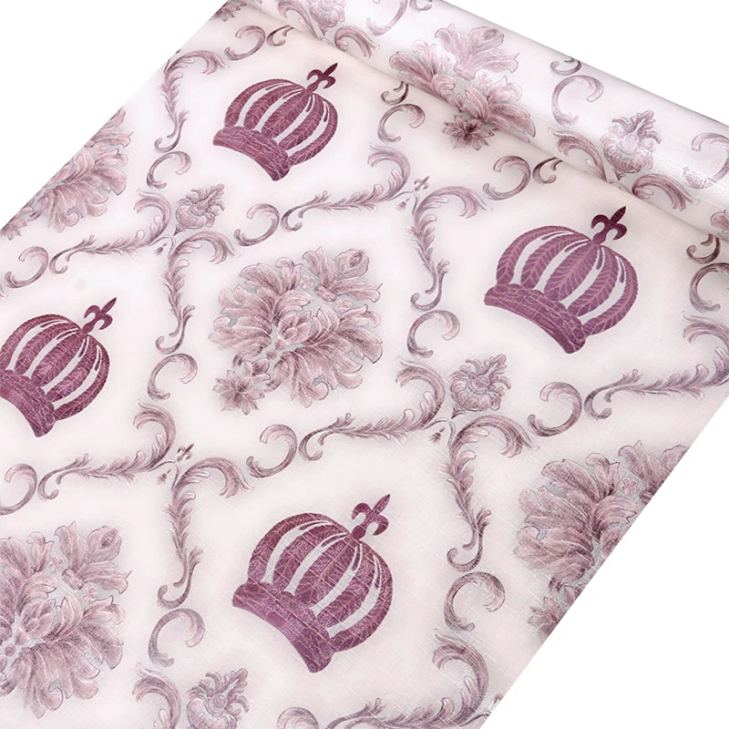 3D обои с короной водонепроницаемые из ПВХ геометрической формы самоклеящиеся