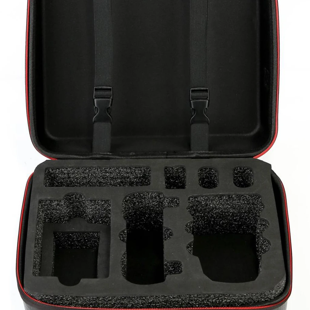 

Portable Carrying Container Double Zipper PU Home Travel Storage Shoulder Bag