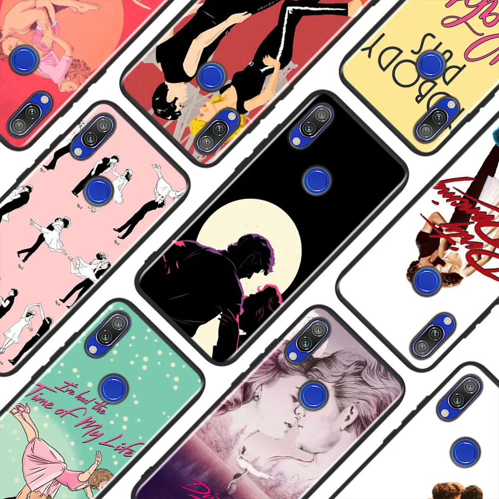 

Black Silicone Cover Dirty Dancing for Xiaomi Redmi Note 8 7 6 5 4X 4 K20 Pro 7A 6A 6 S2 5A Plus Phone Case