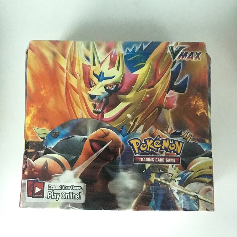 Pokemon торговая карточка игра Меч Щит коллекция сияющая коробка Vmax карта энергия