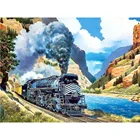 Набор для алмазной вышивки поезда