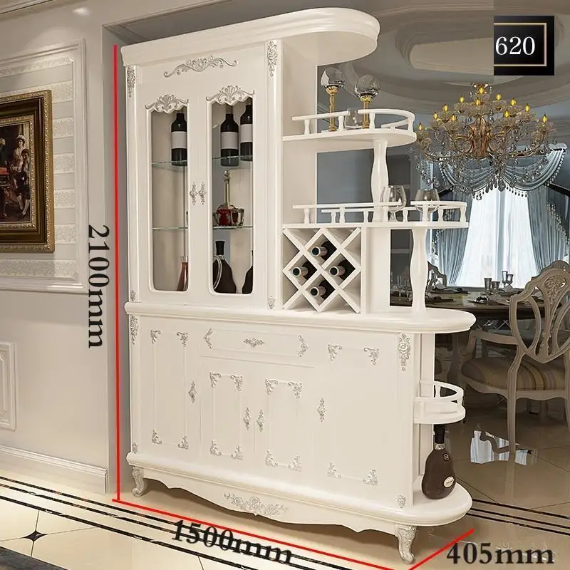 Version H Adega vinho дисплей Mesa Cocina Meuble Meja настольные полки для хранения стол салон Mueble Коммерческая полка барная мебель винный шкаф - Цвет: Version H