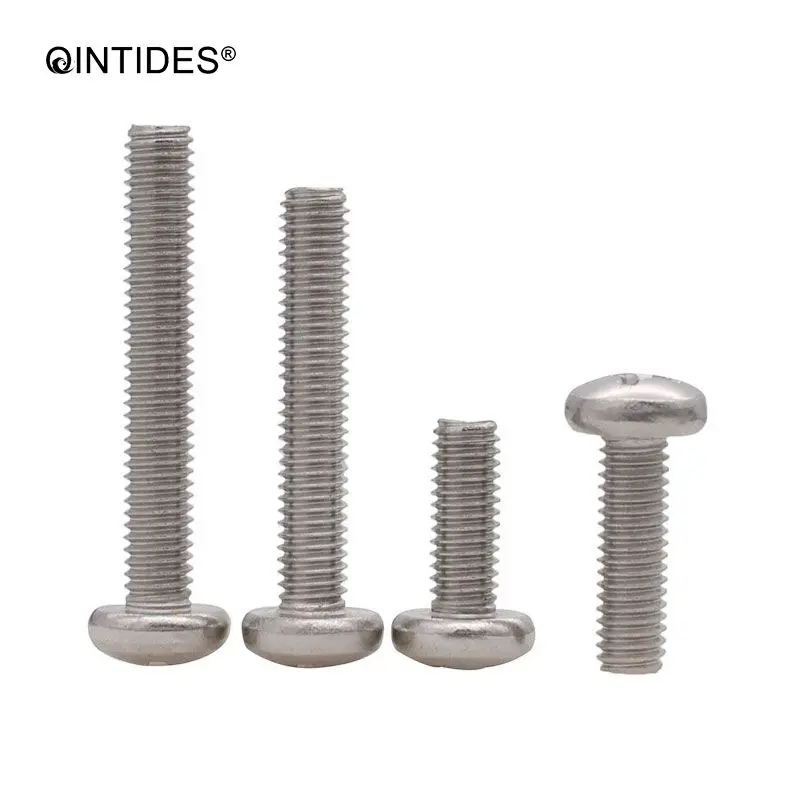 QINTIDES M1 M1.2 M1.4 M1.6 крестовые встраиваемые Винты с круглой головкой из нержавеющей