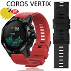 3in1 мягкий поясок для Coros VERTIX smartwatch бретели силиконовые быстро и легко подходит спортивные браслеты браслет пояса защита экрана