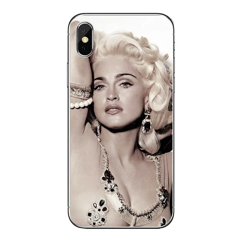 Silicone Phone Cases Covers Rebel Heart USA Sexy Lady Madonna For Samsung Galaxy A5 A6 A7 A8 A9 J4 J5 J7 J8 2017 2018 Plus Prime |