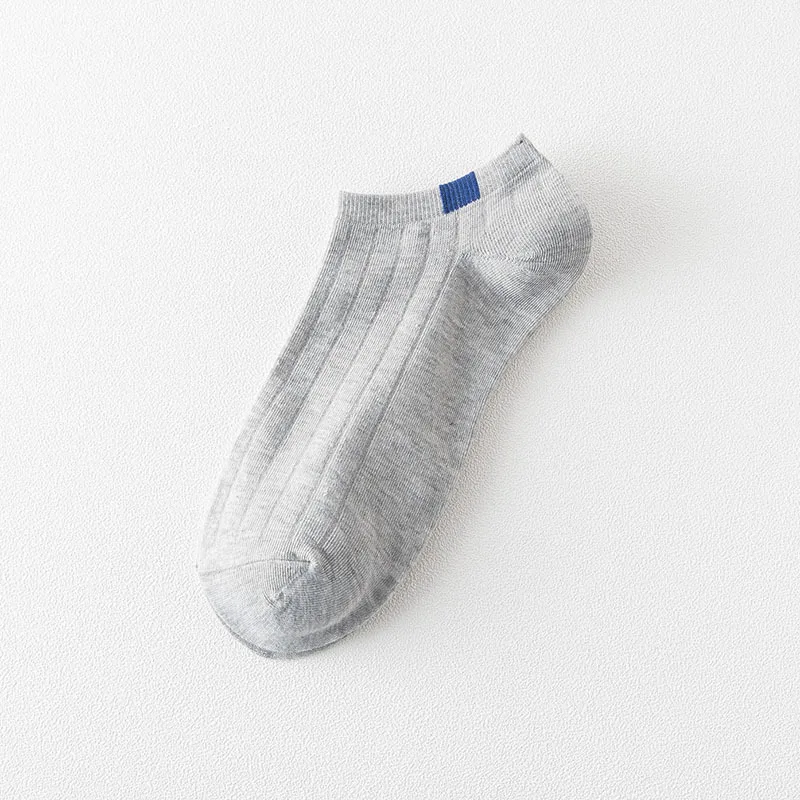 

Women Solid Casual Cotton Short Socks for Ladies Concise Stripe College Breathable Comfortable Trendy Japanese Korea Sock