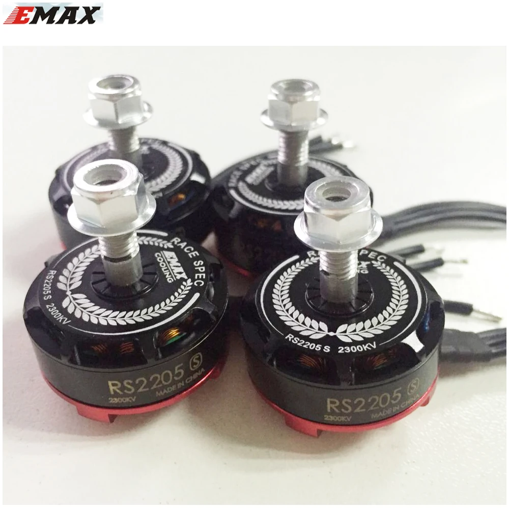 4 компл./лот Emax RS2205S 2300KV 2600KV бесщеточный двигатель для FPV Racing Quad (обновленная версия
