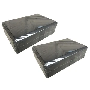 2 шт. эва пробковый блок для йоги, Пилатеса, пенопластовый кирпич, домашний растягивающийся инструмент для физических упражнений, коррекции фигуры, тренировка здоровья