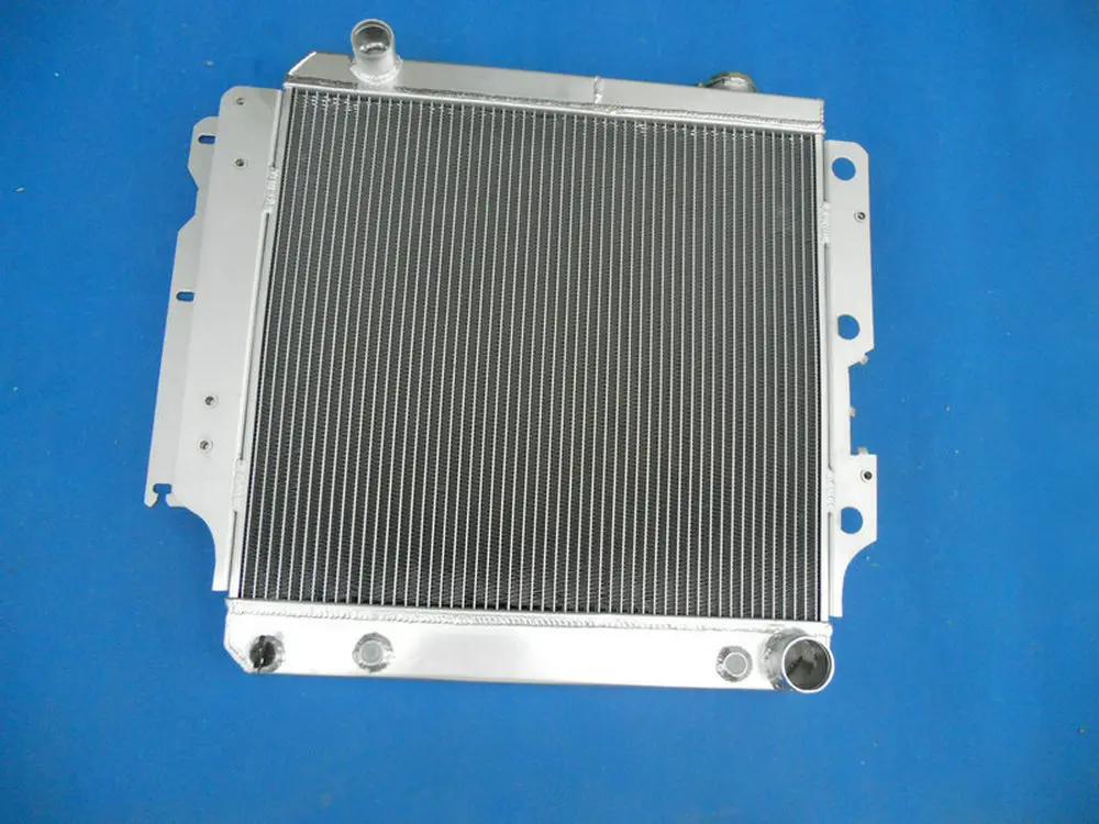 3-рядный алюминиевый радиатор для JEEP WRANGLER YJ и TJ все двигатели CHEVY 1987-2006 87 88 89 90 91 92 93