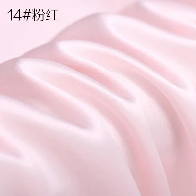 Шелк тутового шелкопряда креп атласная ткань для платья Cheongsam ширина 114 см одежда ткань для DIY шитья 90 чистый цвет горячая распродажа - Цвет: 14