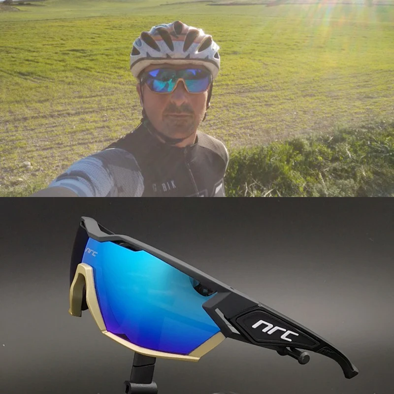 2021 NRC p-ride occhiali da ciclismo fotocromatici uomo Mountain Bike bicicletta donna Sport occhiali da sole MTB occhiali da ciclismo occhiali