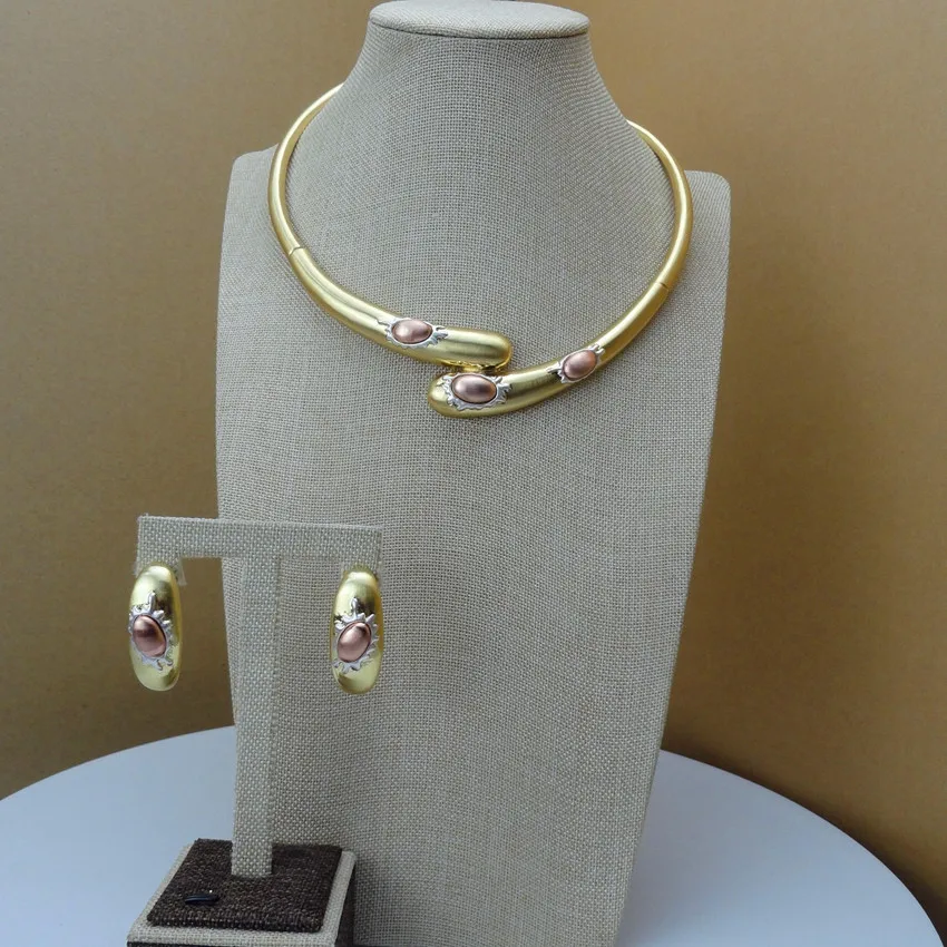 Юминлай уникальный дизайн костюм в дубайском стиле ювелирные наборы ожерелье и