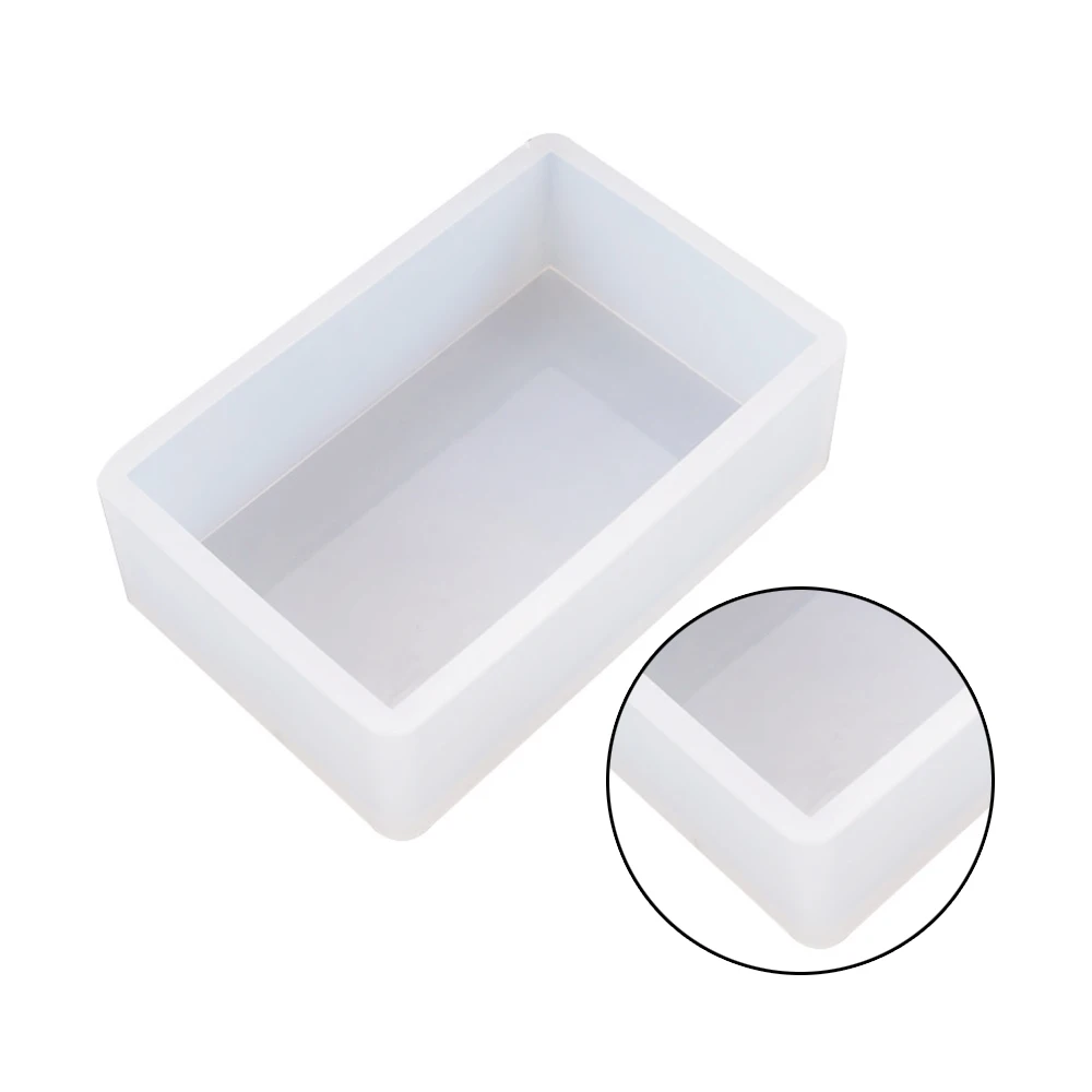 Cuboid водослива Прямоугольная форма силиконовая с отверстиями DIY ремесла формы для