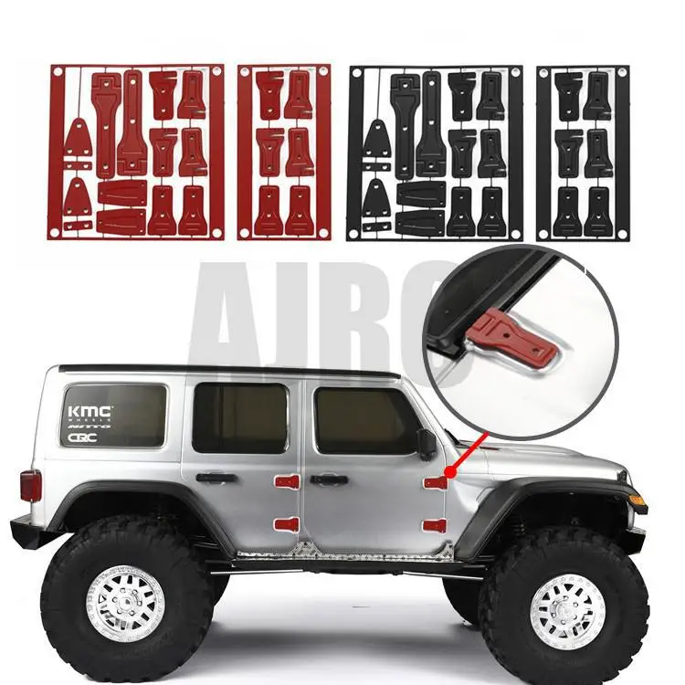 

Djrc 1/10 Axial Scx10 Iii Metal Hinge Wrangler Tailgate Door Cover Hinge Rc Crawler Cars Parts Update Accessories Rc Carros