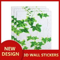 3d self adhesive wall sticker waterproof vinyl wallpaper kitchen bathroom living room tv background wall decoration