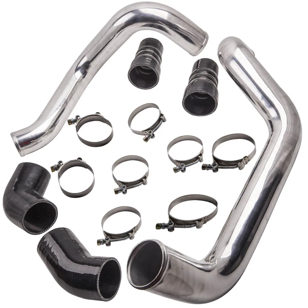 

MAXPEEDINGRODS 3" Turbo Intercooler Pipe & Boot Kit For Chevrolet/GM 6.6L Duramax Diesel 02-04