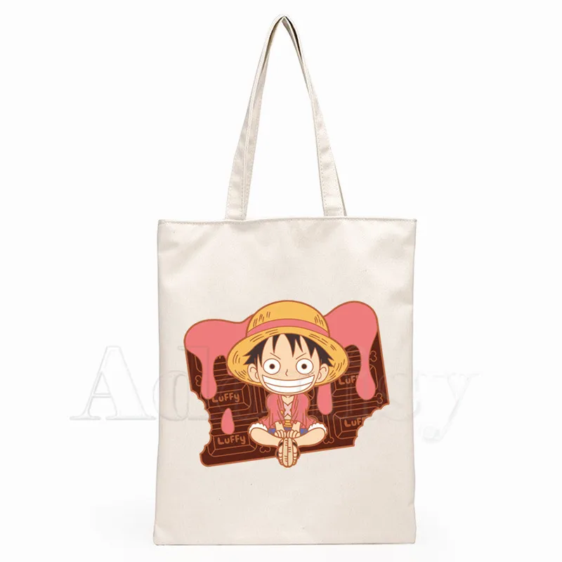 Monkey D Luffy новинка женские сумки хит продаж модная сумка Холщовая Сумка тоут