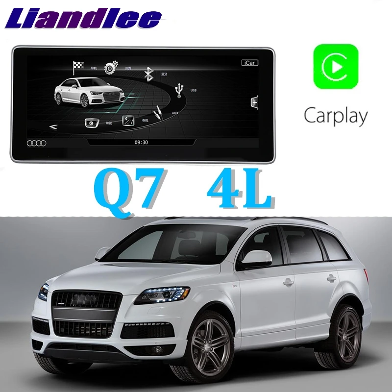 Liandlee автомобильный мультимедийный плеер NAVI 10,25 дюймов для Audi Q7 4L 2007~ CarPlay TPMS Радио Стерео gps навигация