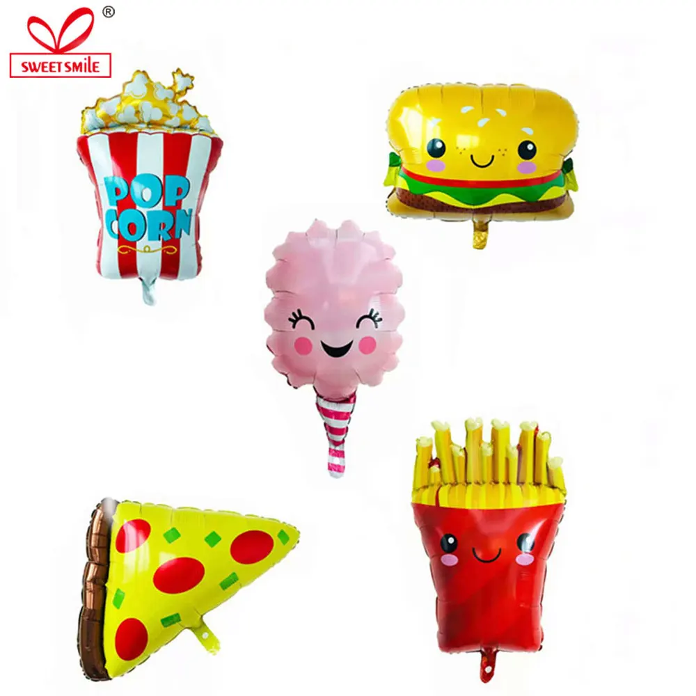 Воздушный шар из фольги в виде мороженого для пиццы воздушный еды дня рождения