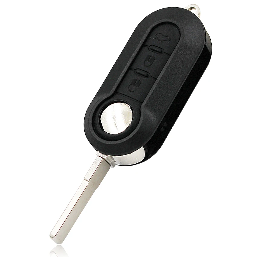 Новый Сменный 3 кнопочный раскладной умный Автомобильный ключ складной