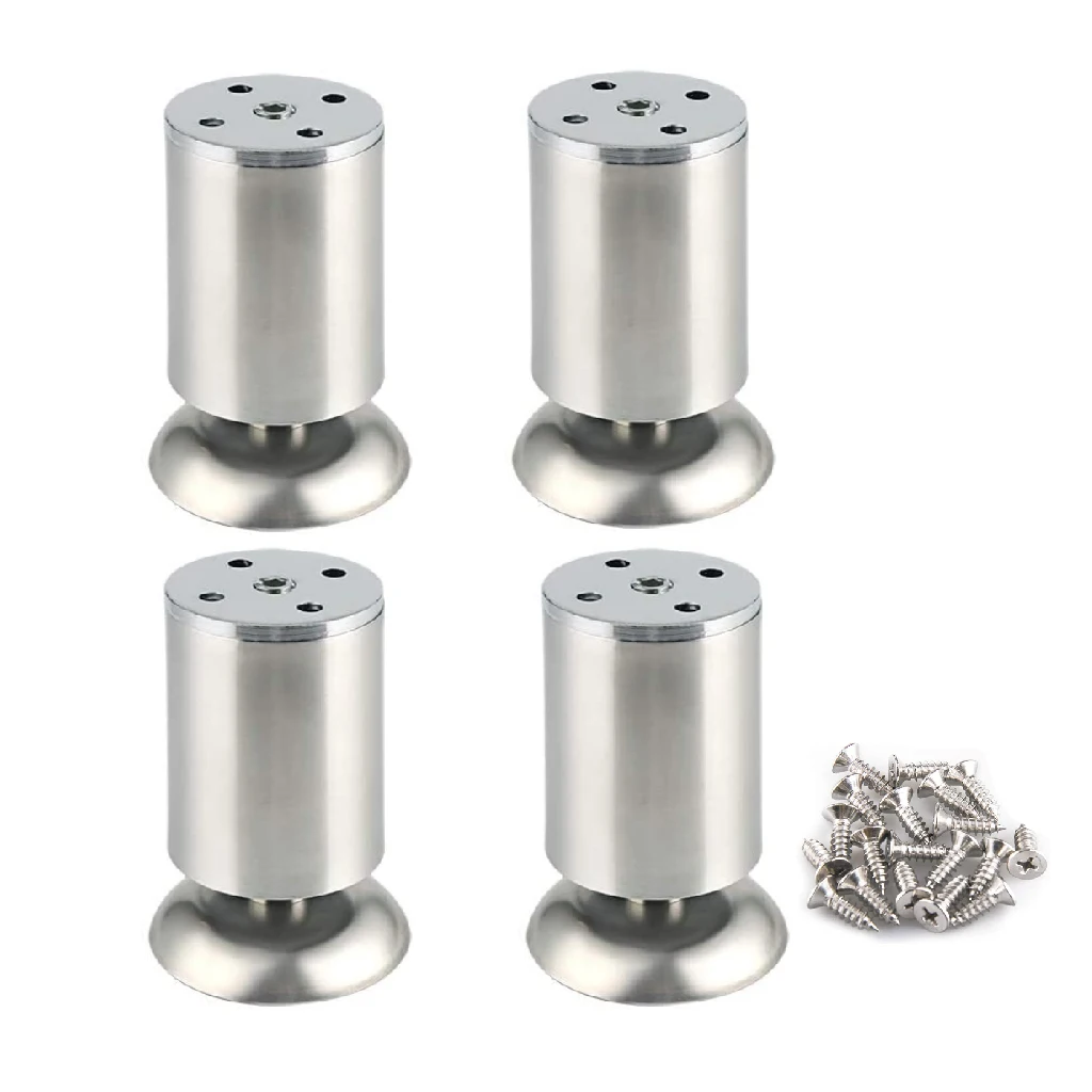 Регулируемые ножки для мебели сменные металлические из нержавеющей стали дивана