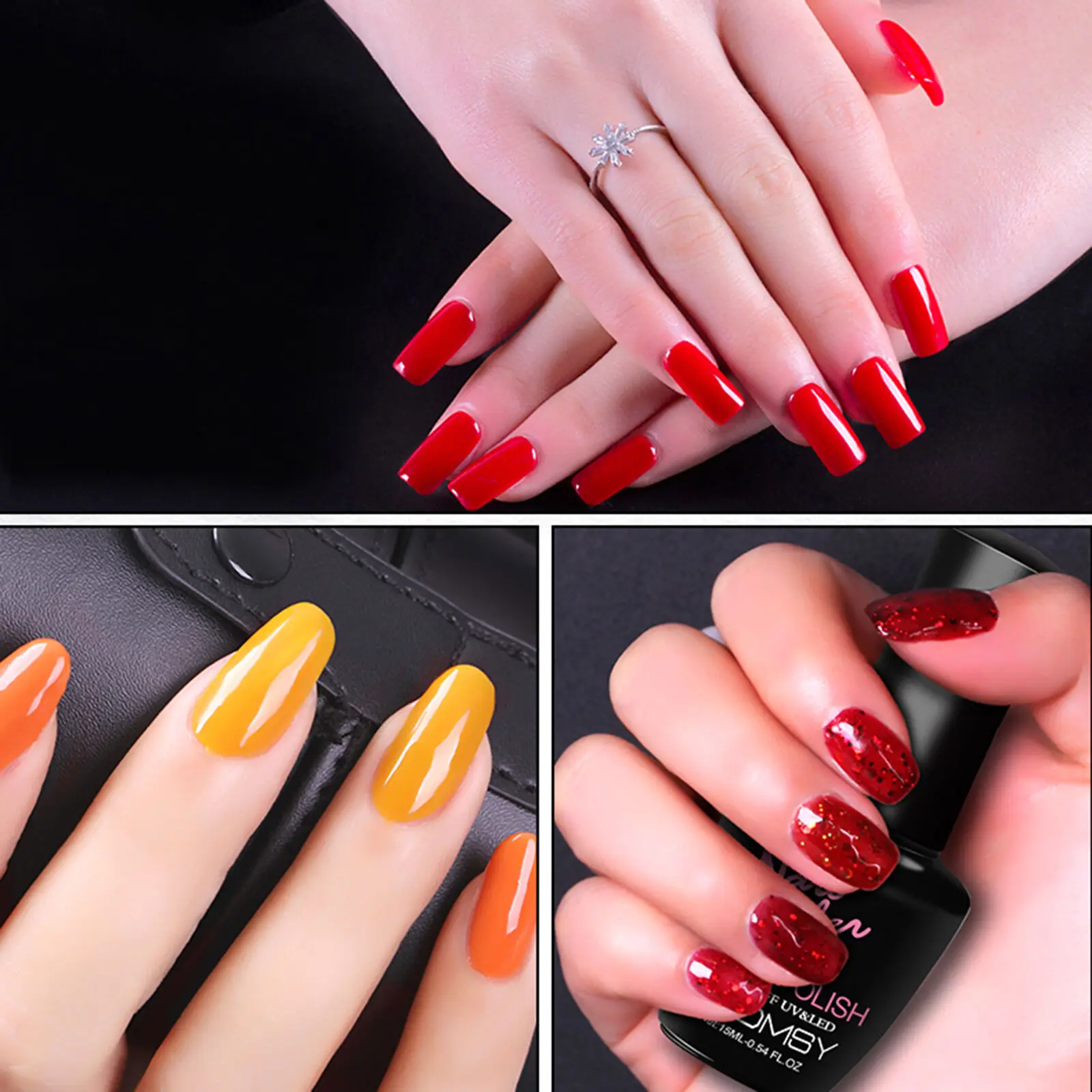 Набор для дизайна ногтей белые французские наконечники УФ-гель верхнего слоя