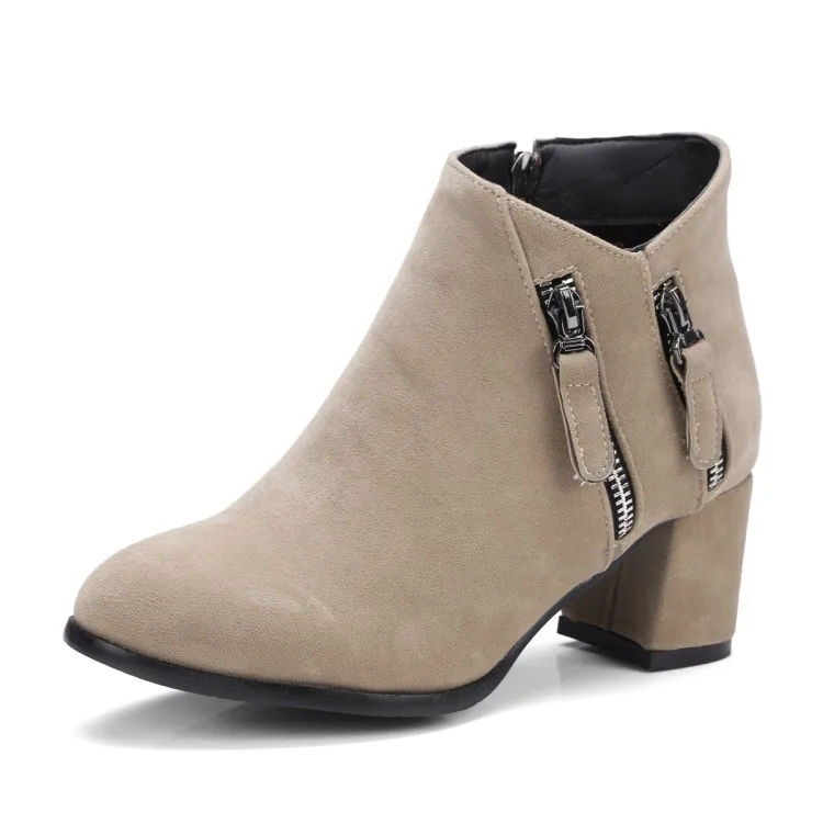 Большой Размеры сапоги Женская обувь Ботильоны для женщин Женские ботинки с