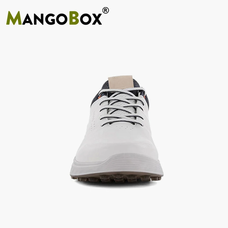 

Athletics Waterproof Golf Shoes Man Black White Sneaker Outdoor Course Training Golf Sneaker Men's Walking Shoes Genuine Leather