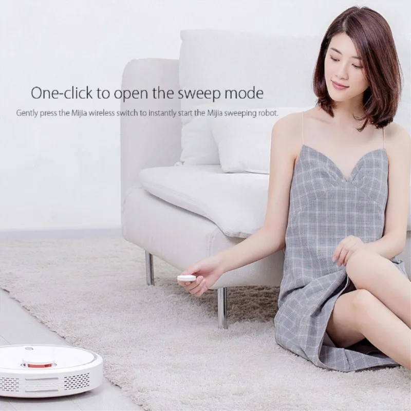 Aqara Mijia Wireless Switch Smart Bluetooth Zigbee Connection Switch Intelligent Home Security Equipment Work With Mi Home APP