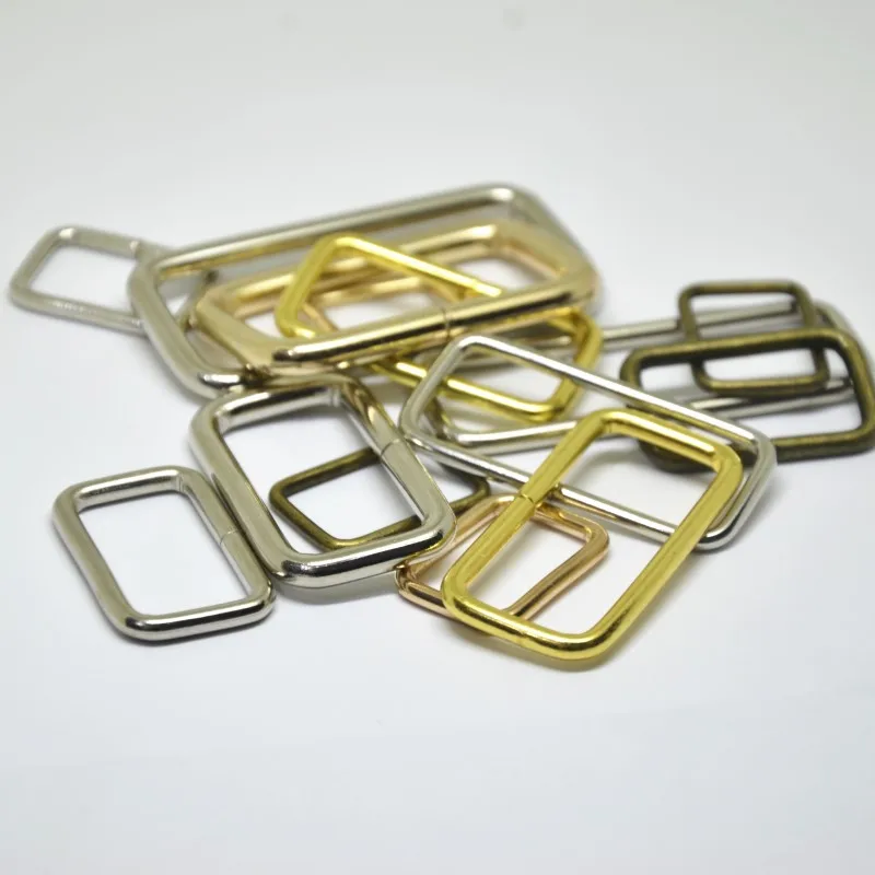 20 шт. металлическая проволока формованная прямоугольная пряжка не сварная
